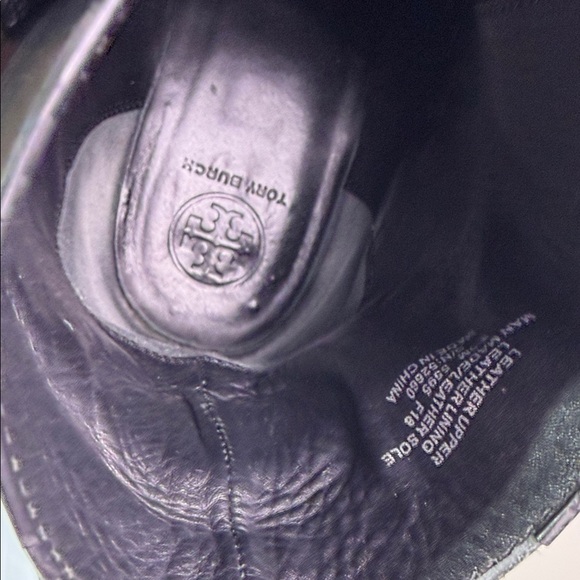 Tory Burch Brooke Black Leather Ankle Boots - Picture 11 of 14